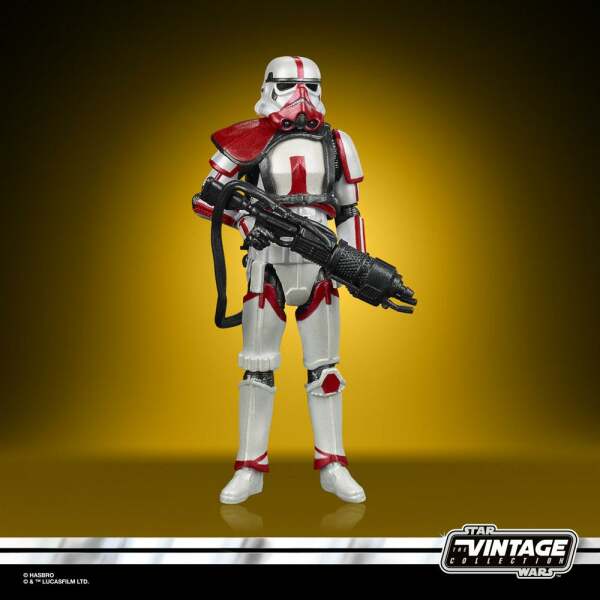 Figura Incinerator Trooper Star Wars The Mandalorian Vintage Collection Carbonized 2021 10 cm Hasbro - Collector4U.com