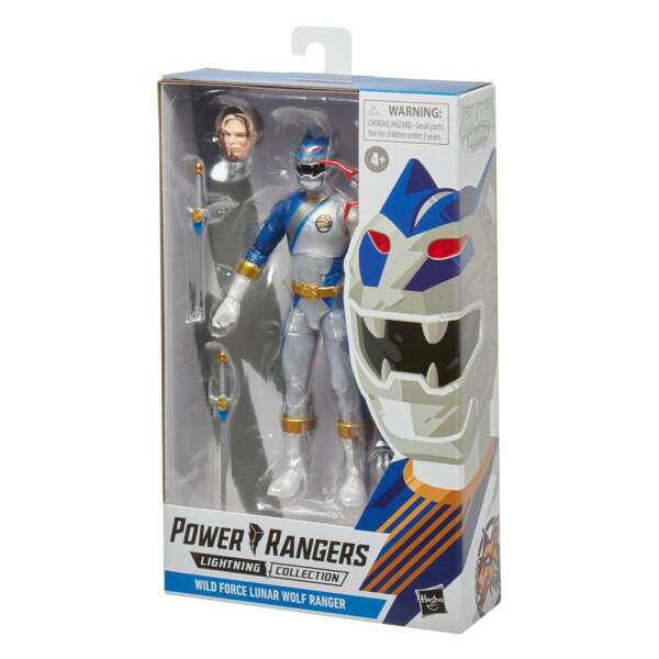 Figura Lunar Wolf Ranger Power Rangers Wild Force Lightning Collection 2022 15cm Hasbro - Collector4U.com