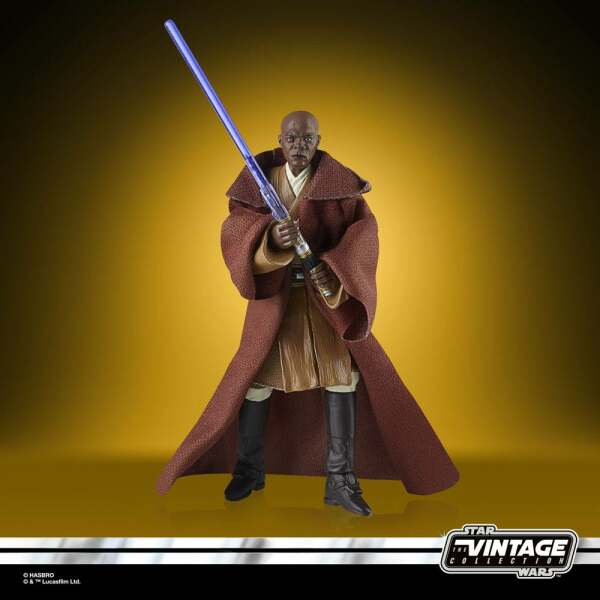 Figura Mace Windu Star Wars Episode II Vintage Collection 2022 10cm Hasbro - Collector4U.com