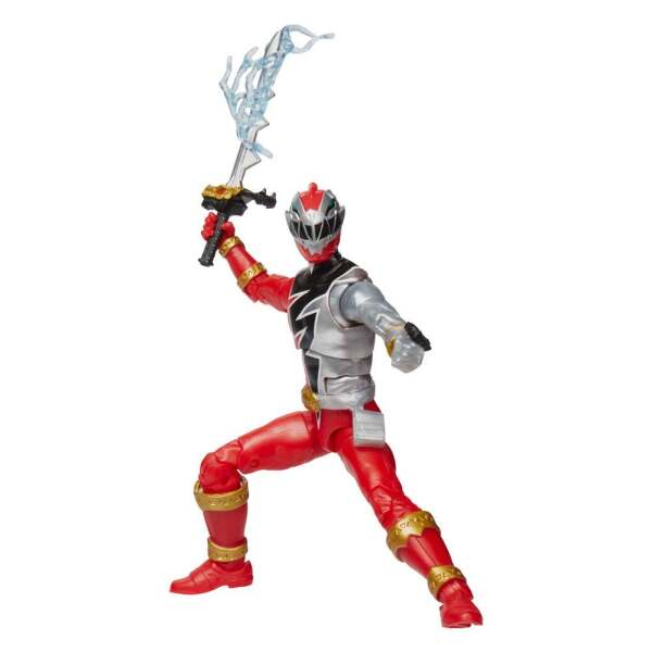 Figura Red Ranger Power Rangers Dino Fury Lightning Collection 2022 15cm Hasbro - Collector4U.com