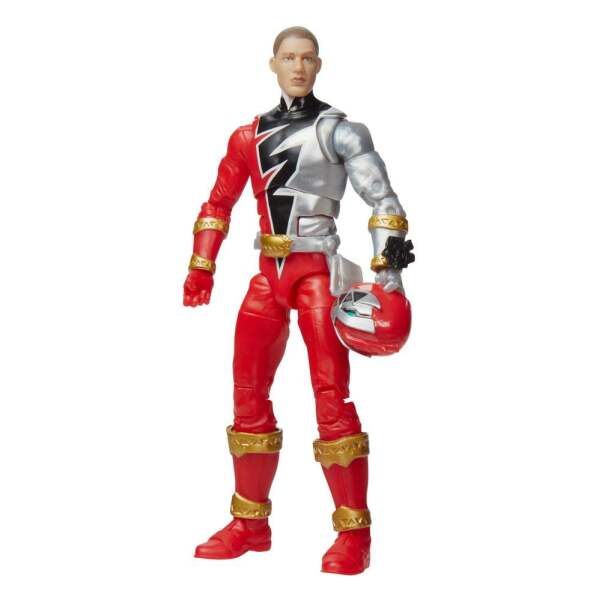 Figura Red Ranger Power Rangers Dino Fury Lightning Collection 2022 15cm Hasbro - Collector4U.com