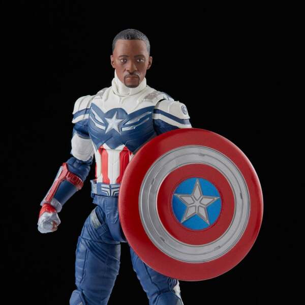 Figuras Capitán America 2022 Marvel Legends Pack de 2 Sam Wilson & Steve Rogers 15 cm Hasbro - Collector4U.com