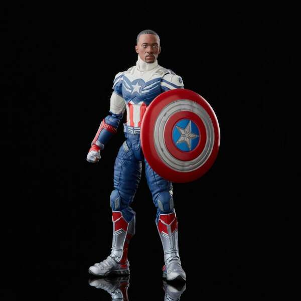 Figuras Capitán America 2022 Marvel Legends Pack de 2 Sam Wilson & Steve Rogers 15 cm Hasbro - Collector4U.com