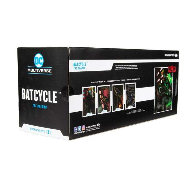 Vehículo Batcycle The Batman (Movie) DC Multiverse McFarlane Toys - Collector4U.com