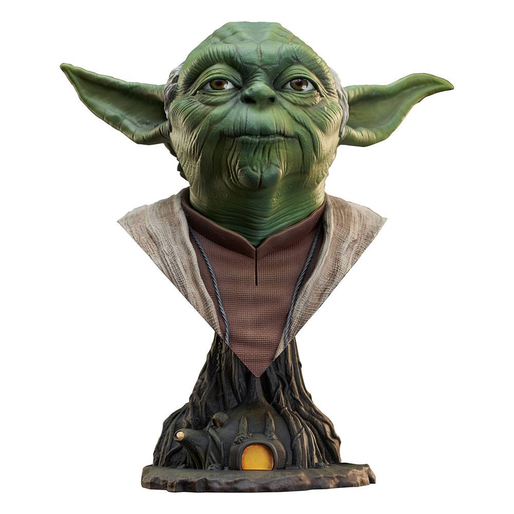 Busto Yoda Star Wars Episode V Legends in 3D 1/2 23 cm Gentle Giant