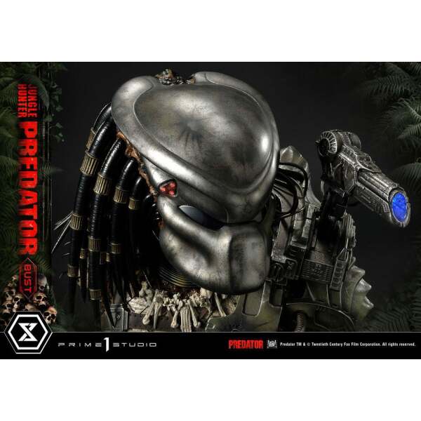 Busto Predator Regular Version 1/3 Jungle Hunter Predator 37cm Prime 1 Studio - Collector4U.com