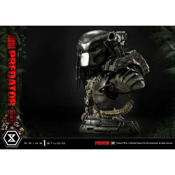 Busto Predator Regular Version 1/3 Jungle Hunter Predator 37cm Prime 1 Studio - Collector4U.com