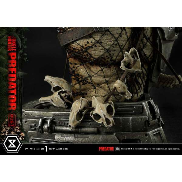 Busto Predator Regular Version 1/3 Jungle Hunter Predator 37cm Prime 1 Studio - Collector4U.com