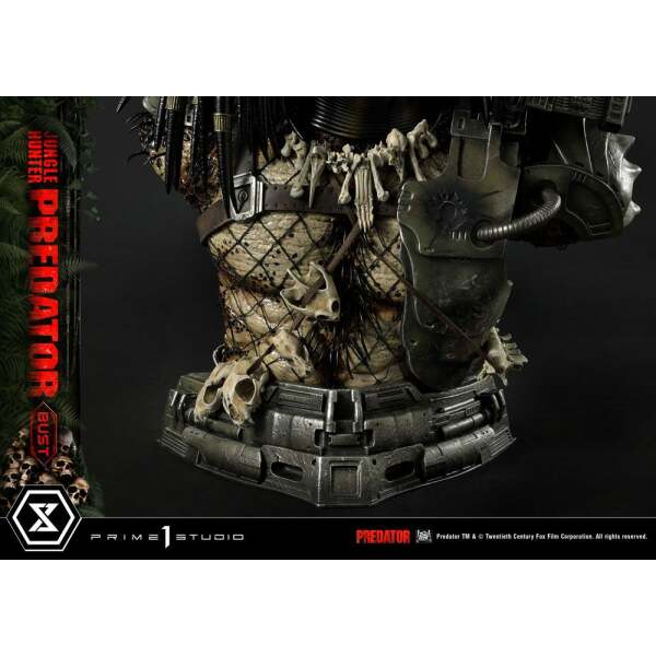 Busto Predator Regular Version 1/3 Jungle Hunter Predator 37cm Prime 1 Studio - Collector4U.com