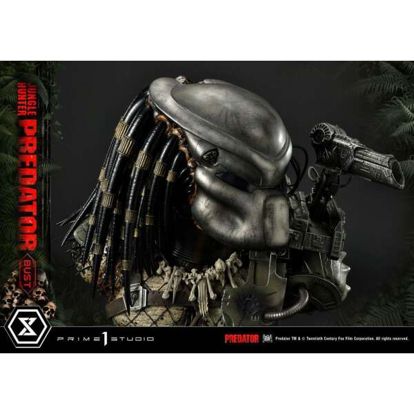 Busto Predator Regular Version 1/3 Jungle Hunter Predator 37cm Prime 1 Studio - Collector4U.com