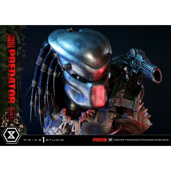 Busto Predator Regular Version 1/3 Jungle Hunter Predator 37cm Prime 1 Studio - Collector4U.com