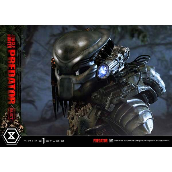 Busto Predator Regular Version 1/3 Jungle Hunter Predator 37cm Prime 1 Studio - Collector4U.com