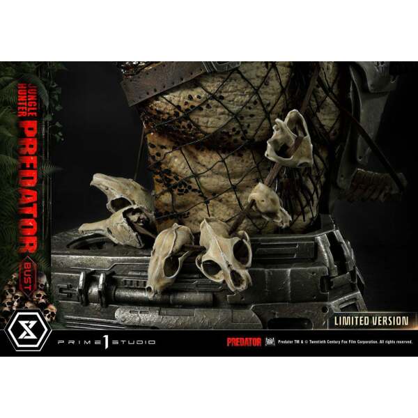 Busto Predator Limited Version 1/3 Jungle Hunter Predator 37cm Prime 1 Studio - Collector4U.com