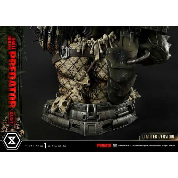 Busto Predator Limited Version 1/3 Jungle Hunter Predator 37cm Prime 1 Studio - Collector4U.com