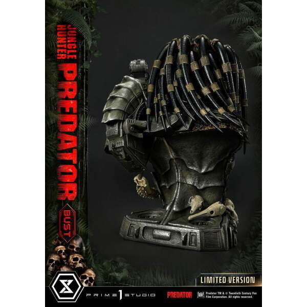 Busto Predator Limited Version 1/3 Jungle Hunter Predator 37cm Prime 1 Studio - Collector4U.com