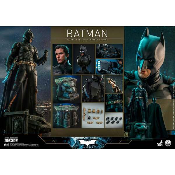 Figura Batman The Dark Knight Trilogy Quarter Scale Series 1/4 47cm Hot Toys - Collector4U.com