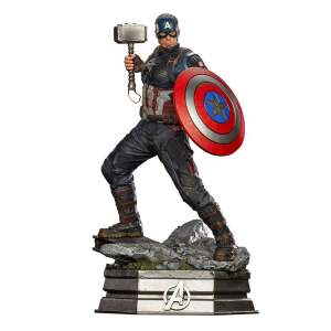 Estatua Capitán America Vengadores Infinity Saga Legacy Replica 1/4 56 cm Iron Studios - Collector4U.com