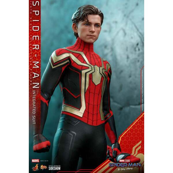 Figura Spider-Man (Integrated Suit) Spider-Man: No Way Home Movie Masterpiece 1/6 29cm Hot Toys - Collector4U.com