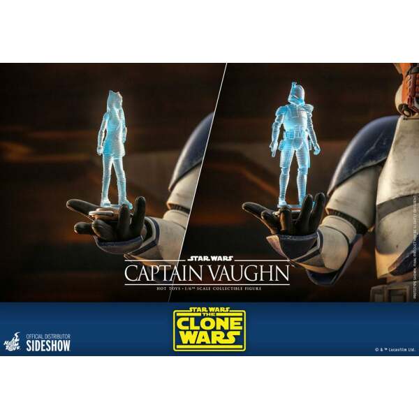 Figura Captain Vaughn Star Wars The Clone Wars 1/6 30cm Hot Toys - Collector4U.com