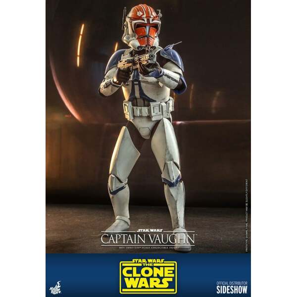 Figura Captain Vaughn Star Wars The Clone Wars 1/6 30cm Hot Toys - Collector4U.com