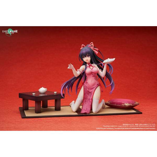 Estatua Tohka Yatogami Date A Live: Spirit Pledge PVC 1/7 New Year Mandarin Gown Ver. 15 cm Apex - Collector4U.com