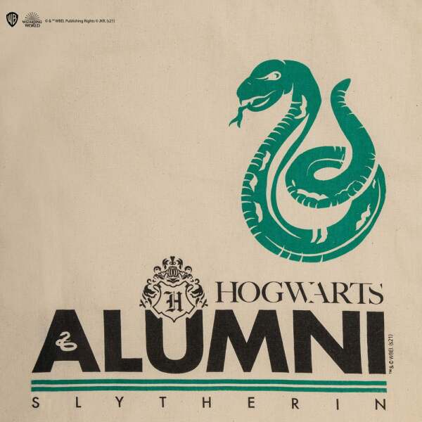 Bolso Alumni Slytherin Harry Potter Cine Réplicas - Collector4U.com