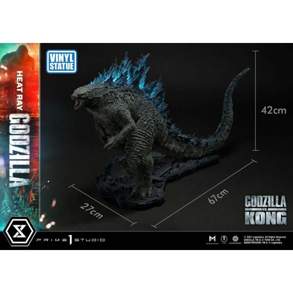 Estatua Heat Ray Godzilla Godzilla vs. Kong Vinilo 42 cm Prime 1 Studio - Collector4U.com