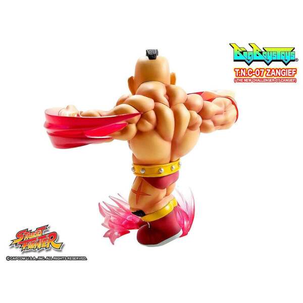 Estatua Zangief Street Fighter PVC con sonido y luz 17cm Big Chief Studios - Collector4U.com