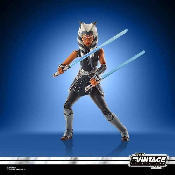 Figura Ahsoka Tano Star Wars The Clone Wars Vintage Collection 2021 (Mandalore) 10 cm Hasbro - Collector4U.com