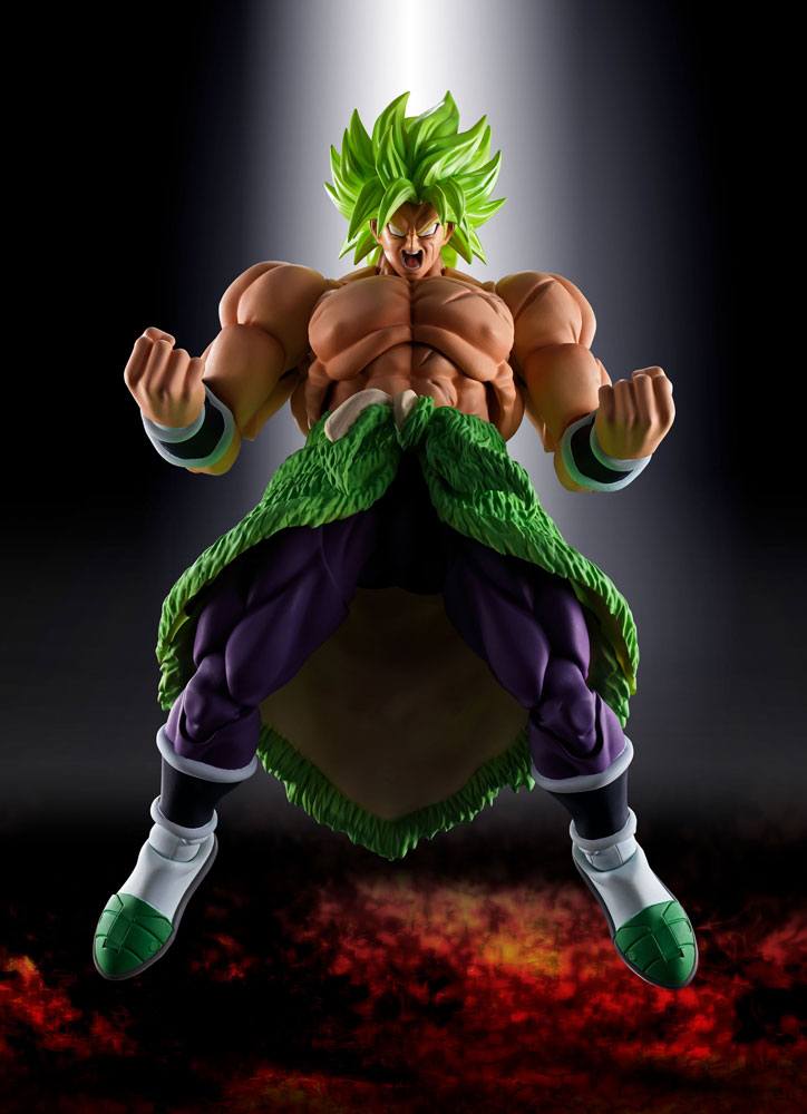 Figura Super Saiyan Broly Fullpower Dragonball Super Broly S.H. Figuarts 22cm Tamashii Nations