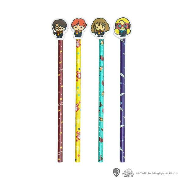 Harry & Friends Juego Para Escribir de 6 Piezas Harry Potter Cine Réplicas - Collector4U.com