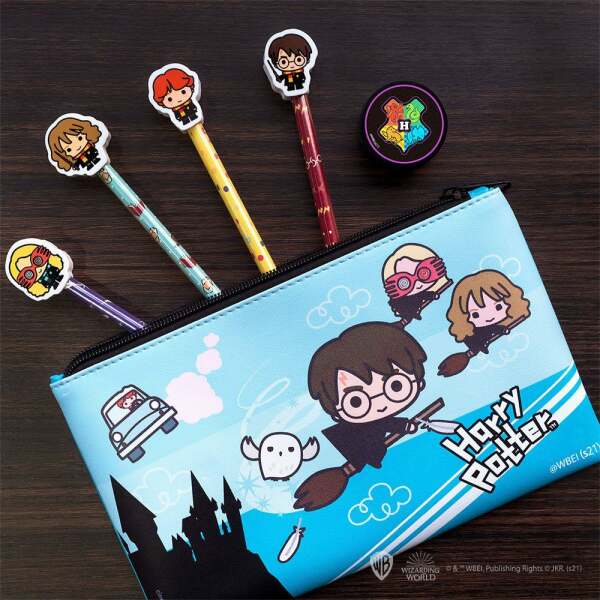 Harry & Friends Juego Para Escribir de 6 Piezas Harry Potter Cine Réplicas - Collector4U.com