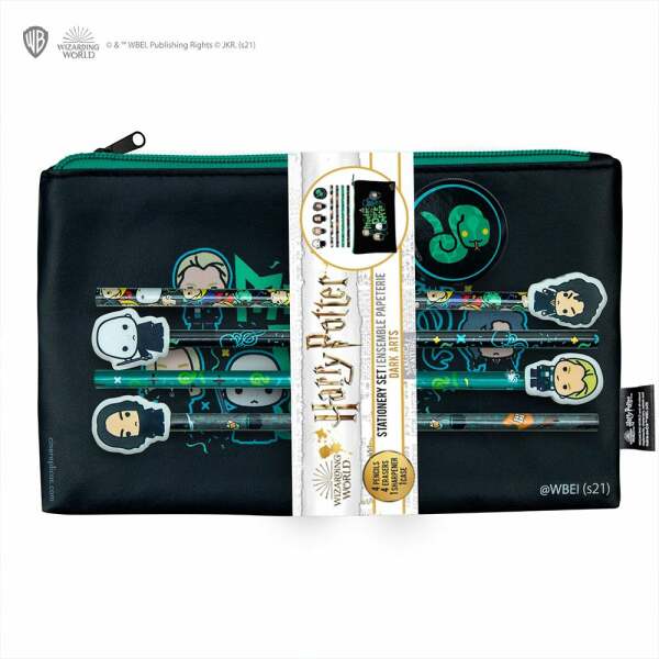 Juego Para Escribir de 10 Piezas Dark Arts Harry Potter Cine Réplicas - Collector4U.com