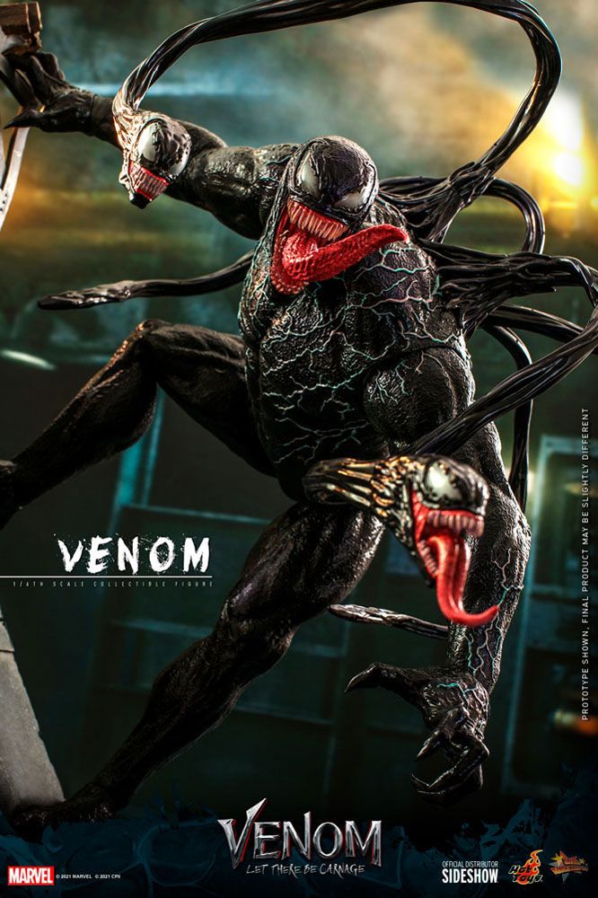 Figura de colección Marvel Venom Hot Toys articulada