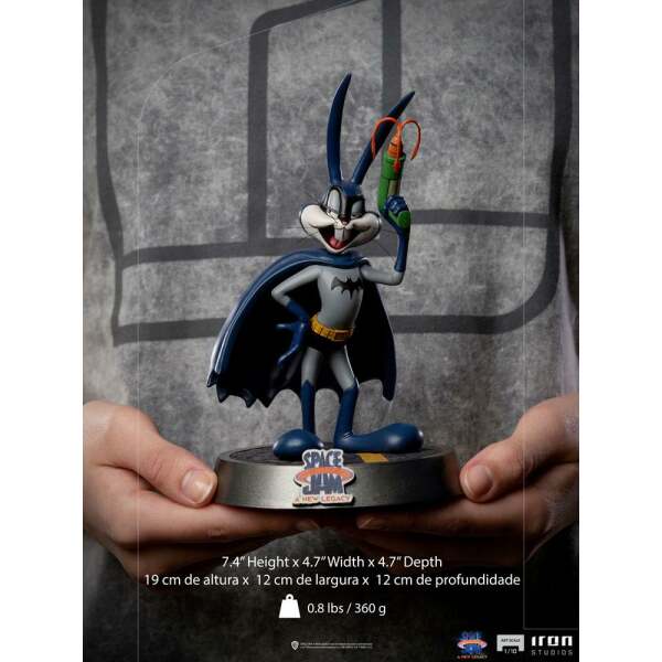 Estatua Bugs Bunny Batman Space Jam: A New Legacy 1/10 BDS Art Scale 19 cm Iron studios - Collector4U.com