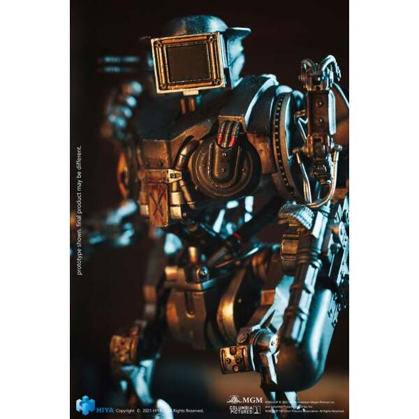 Figura Damage RoboCain Robocop 2 1/18 Exquisite Mini Battle 14 cm Hiya Toys - Collector4U.com