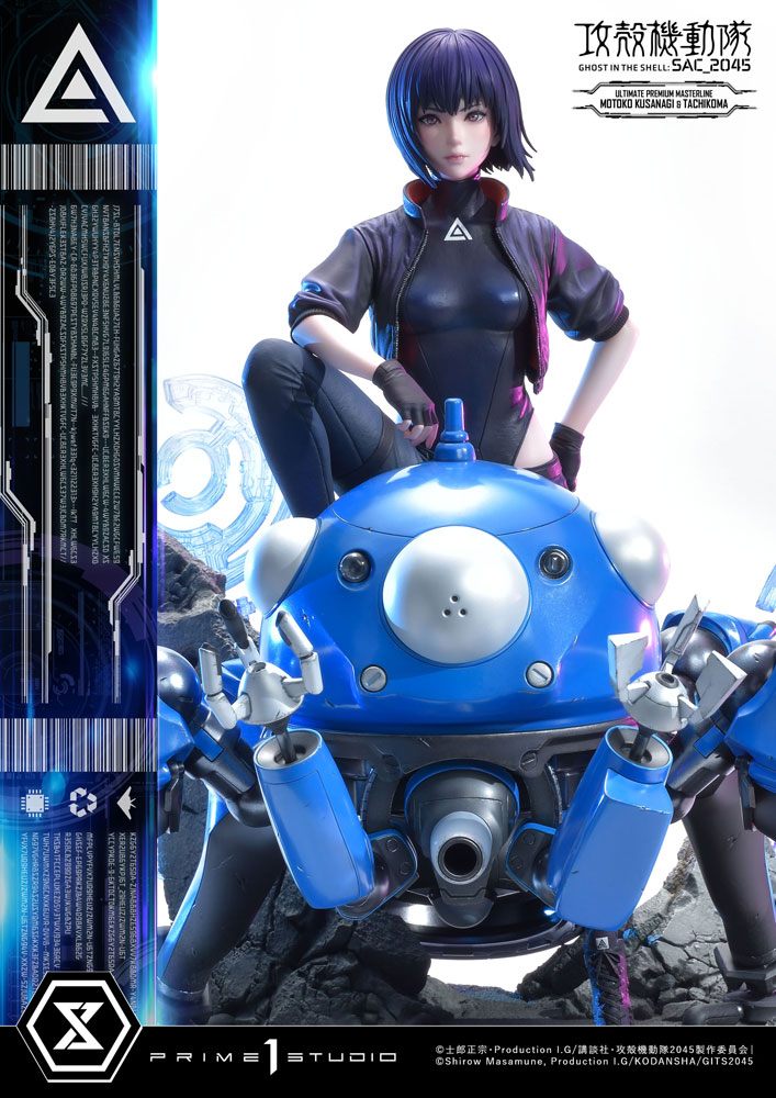 Estatua Kusanagi and Tachikoma Ghost in the Shell: SAC_2045 1/4 50 cm Prime 1 Studio