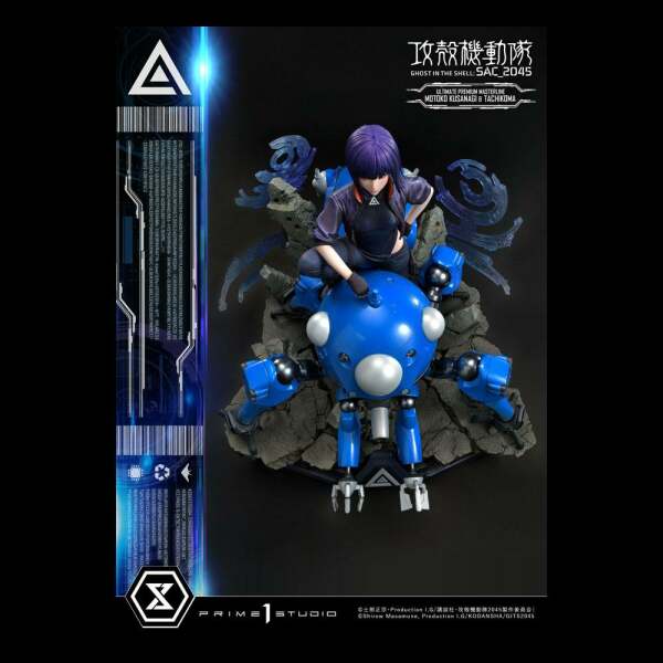 Estatua Kusanagi and Tachikoma (Bonus Version) Ghost in the Shell: SAC_2045 1/4 50cm Prime 1 Studio - Collector4U.com