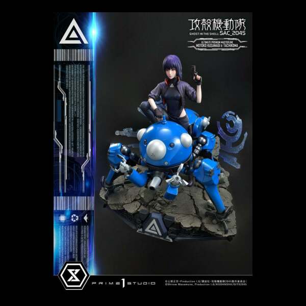 Estatua Kusanagi and Tachikoma (Bonus Version) Ghost in the Shell: SAC_2045 1/4 50cm Prime 1 Studio - Collector4U.com