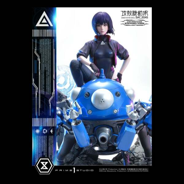 Estatua Kusanagi and Tachikoma (Bonus Version) Ghost in the Shell: SAC_2045 1/4 50cm Prime 1 Studio - Collector4U.com