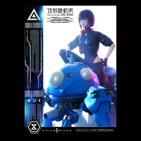 Estatua Kusanagi and Tachikoma (Bonus Version) Ghost in the Shell: SAC_2045 1/4 50cm Prime 1 Studio - Collector4U.com