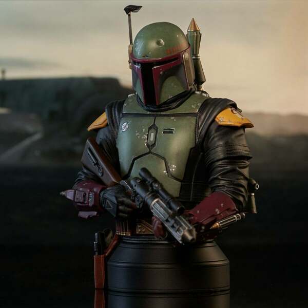 Busto Boba Fett Star Wars: The Book of Boba Fett 1/6 15 cm Gentle Giant - Collector4U.com