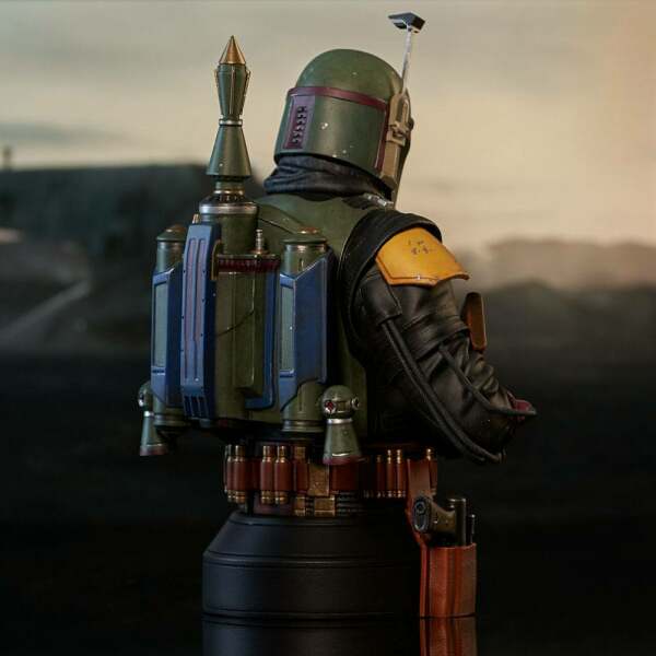 Busto Boba Fett Star Wars: The Book of Boba Fett 1/6 15 cm Gentle Giant - Collector4U.com