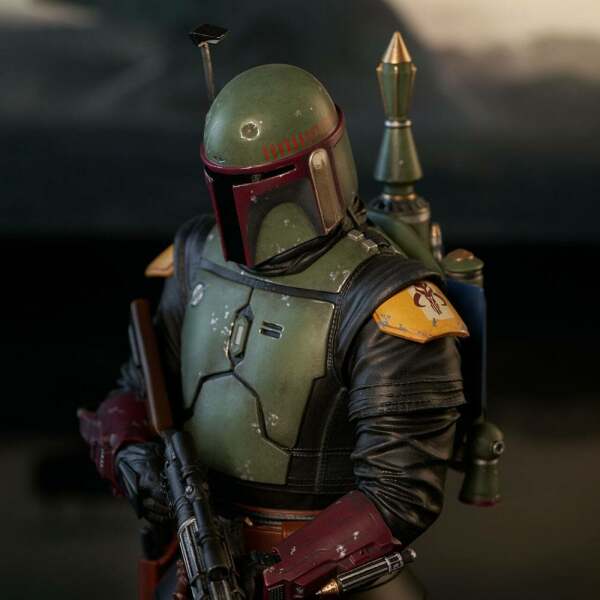 Busto Boba Fett Star Wars: The Book of Boba Fett 1/6 15 cm Gentle Giant - Collector4U.com