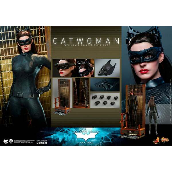 Figura Catwoman The Dark Knight Trilogy Movie Masterpiece 1/6 29 cm Hot Toys - Collector4U.com