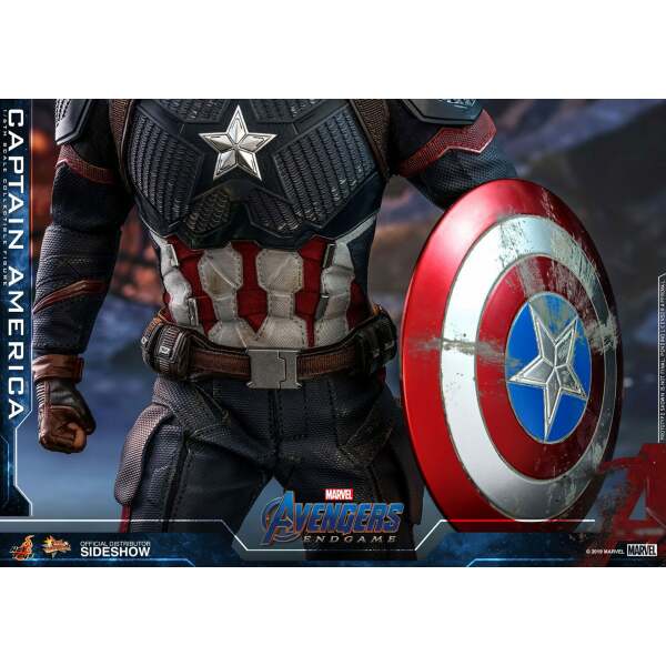 Figura Capitán America Vengadores: Endgame Movie Masterpiece 1/6 31 cm Hot Toys - Collector4U.com