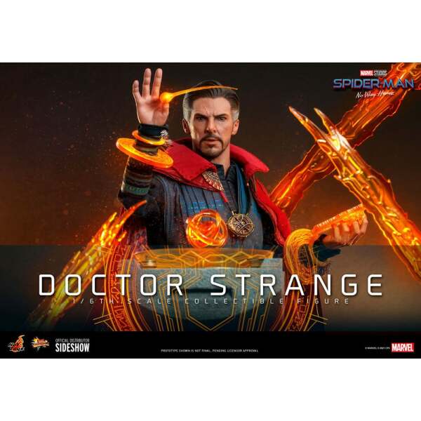 Figura Doctor Strange Spider-Man: No Way Home Movie Masterpiece 1/6 31 cm Hot Toys - Collector4U.com