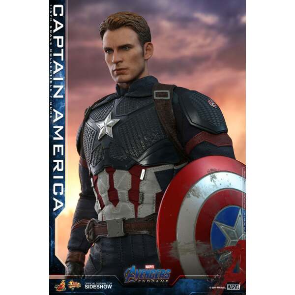 Figura Capitán America Vengadores: Endgame Movie Masterpiece 1/6 31 cm Hot Toys - Collector4U.com