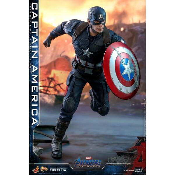 Figura Capitán America Vengadores: Endgame Movie Masterpiece 1/6 31 cm Hot Toys - Collector4U.com