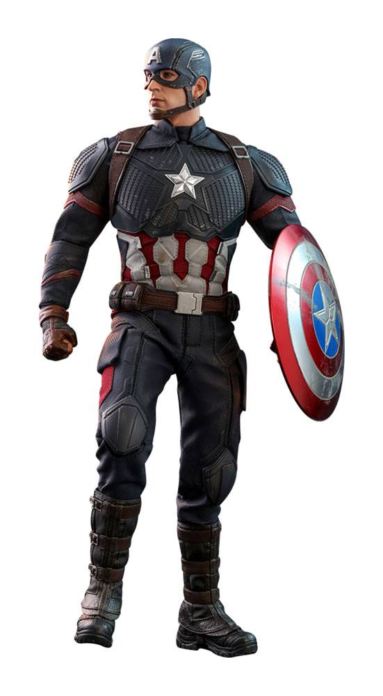 Figura Capitán America Vengadores: Endgame Movie Masterpiece 1/6 31 cm Hot Toys